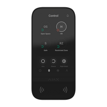 Cargar imagen en el visor de la galería, Teclado con pantalla táctil y lector RFID AJAX KeypadTouchScreen - cerrajeriareina.com
