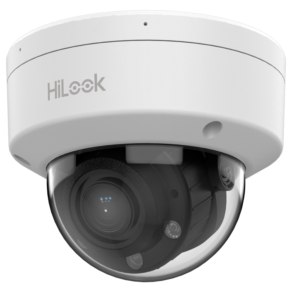 Cámara domo Hilook IPC-D660HA-LZU 6MP 2.8 - 12 mm IP67 MIC Detección de personas y vehículos Motion Detection 2.0